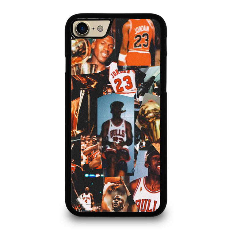 MICHAEL JORDAN RETRO COLLAGE iPhone 7 / 8 Case Cover
