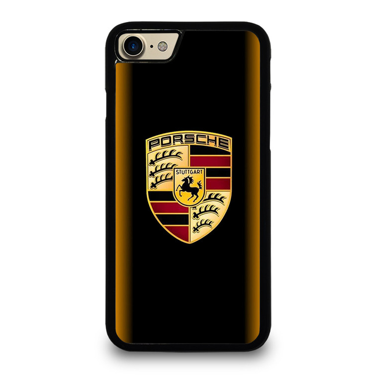 PORSCHE CAR GOLD iPhone 7 / 8 Case Cover