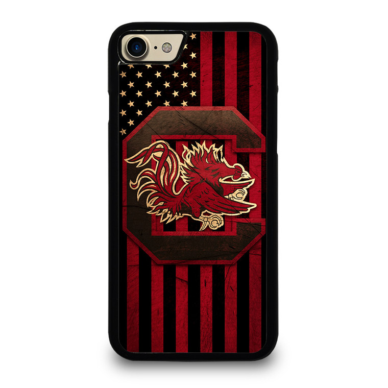 SOUTH CAROLINA GAMECOCKS FOOTBALL FLAG iPhone 7 / 8 Case Cover