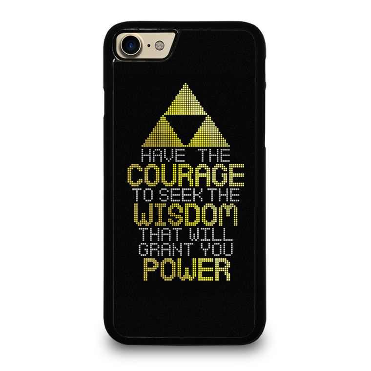 TRIFORCE ZELDA QUOTES iPhone 7 / 8 Case Cover