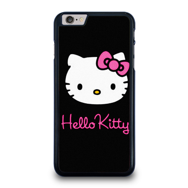 HELLO KITTY BLACK iPhone 6 / 6S Plus Case Cover