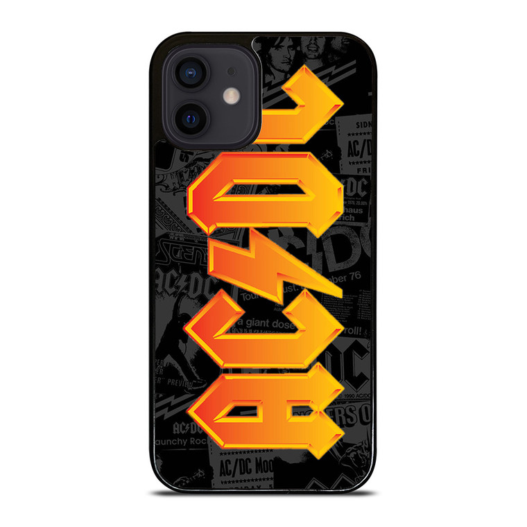ACDC ROCK BAND POSTER iPhone 12 Mini Case Cover