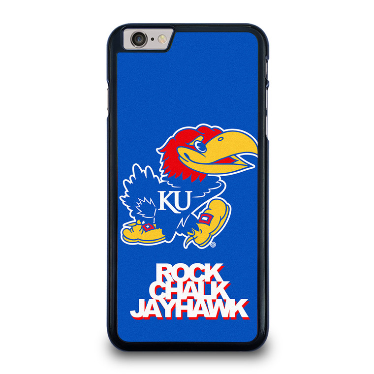 KANSAS JAYHAWKS ROCK CHALK iPhone 6 / 6S Plus Case Cover
