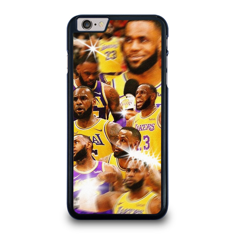 LEBRON JAMES LAKERS COLLAGE 2 iPhone 6 / 6S Plus Case Cover