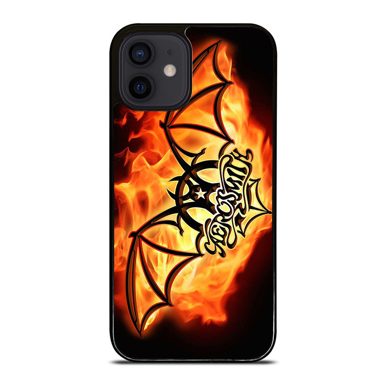 AEROSMITH ROCK BAND FIRE iPhone 12 Mini Case Cover