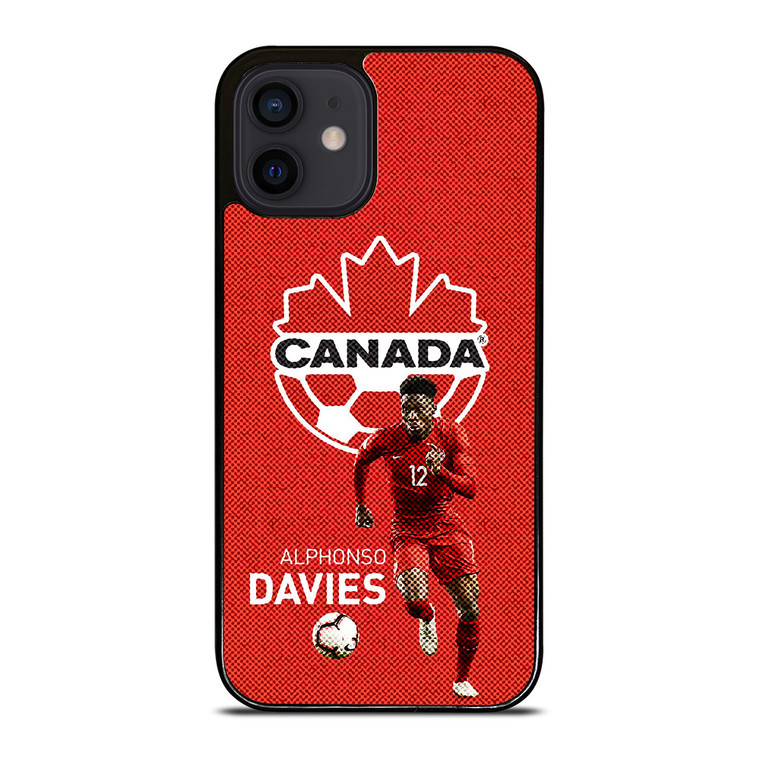 ALPHONSO DAVIES CANADA MENS SOCCER NATIONAL TEAM iPhone 12 Mini Case Cover