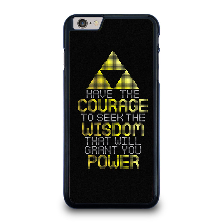 TRIFORCE ZELDA QUOTES iPhone 6 / 6S Plus Case Cover