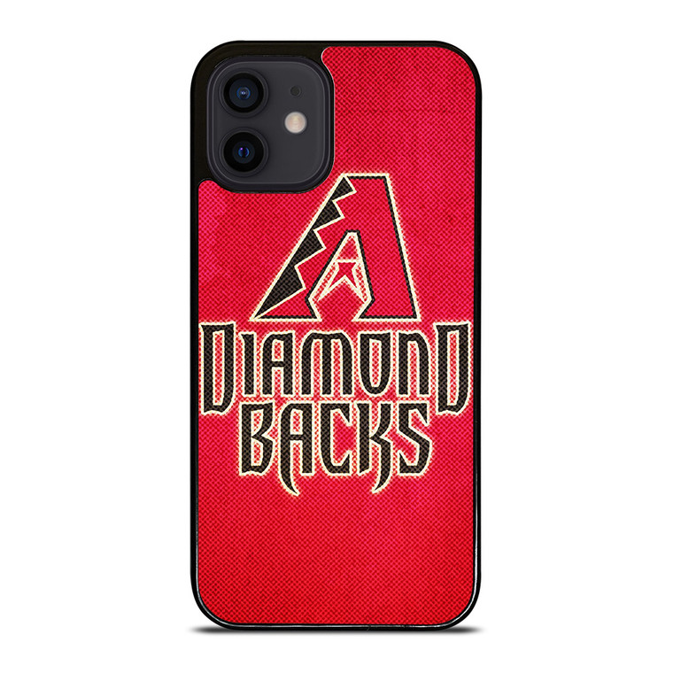 ARIZONA DIAMONDBACKS MLB BASEBALL RED iPhone 12 Mini Case Cover