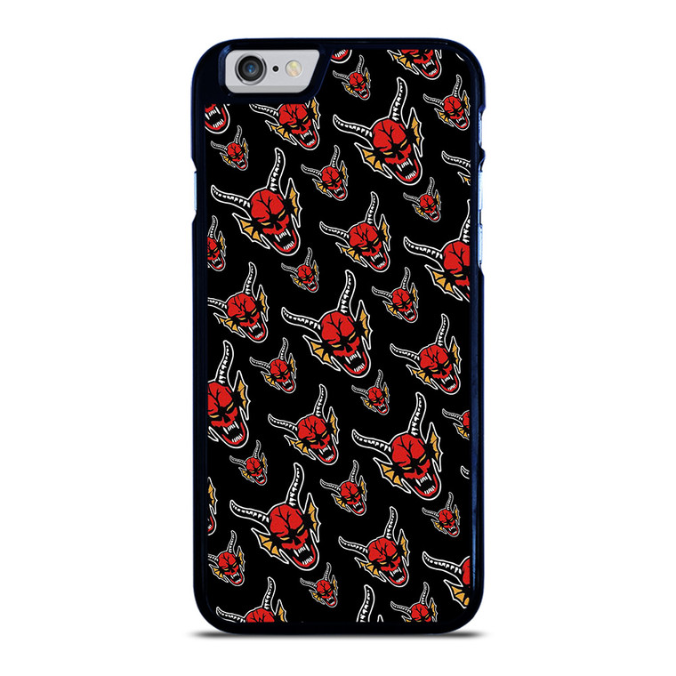 HELLFIRE CLUB STRANGER THINGS PATTERN 2 iPhone 6 / 6S Case Cover
