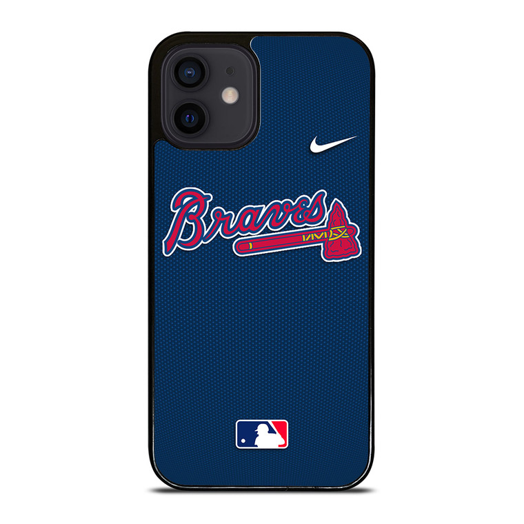 ATLANTA BRAVES MLB BASEBALL NIKE iPhone 12 Mini Case Cover