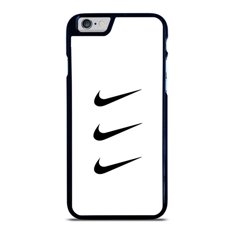 NIKE TRIPPLE SWOOSH WHITE iPhone 6 / 6S Case Cover