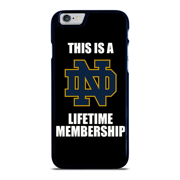 NOTRE DAME FIGHTING IRISH MEMBERSHIP iPhone 6 / 6S Case Cover