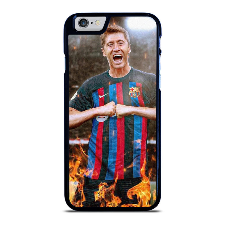 ROBERT LEWANDOWSKI FC BARCELONA iPhone 6 / 6S Case Cover