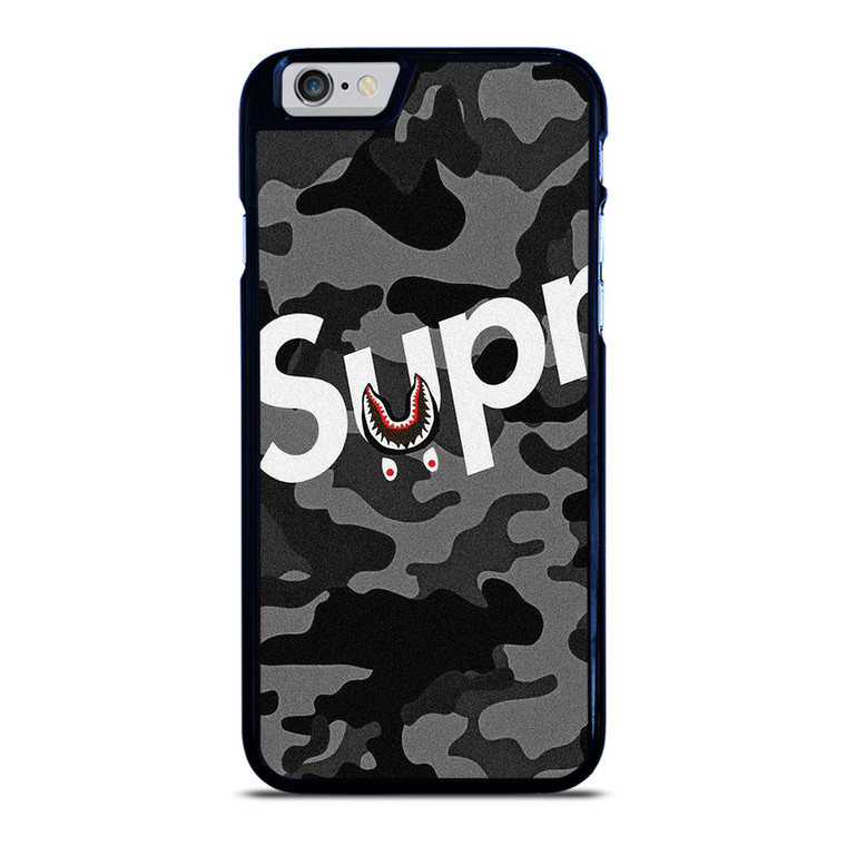 SUPREME BAPE SHARK iPhone 6 / 6S Case Cover