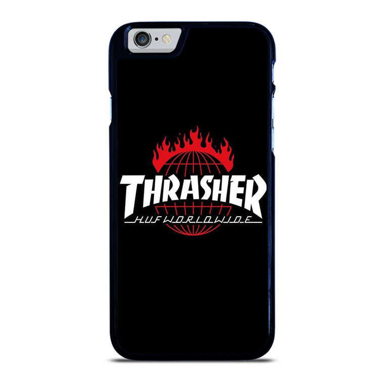 THRASHER HUF WORLDWIDE LOGO iPhone 6 / 6S Case Cover