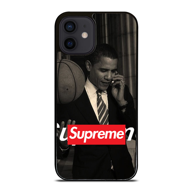 BARRACK OBAMA BASKETBALL SUPREME iPhone 12 Mini Case Cover