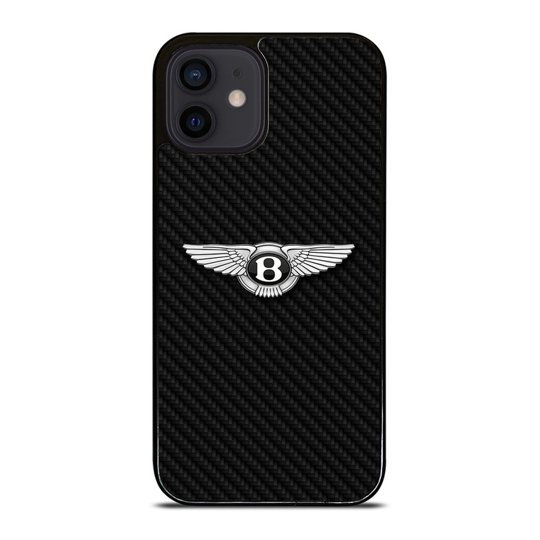 BENTLEY MOTORS CARBON FIBER iPhone 12 Mini Case Cover