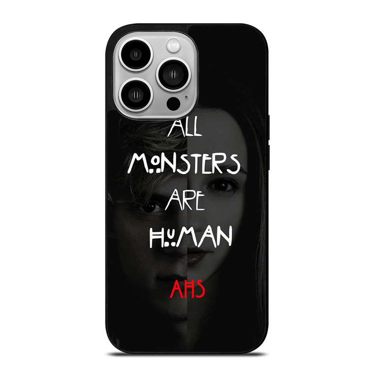 AMERICAN HORROR STORY ALL MONSTERS ARE HUMAN iPhone 14 Pro Case Cover