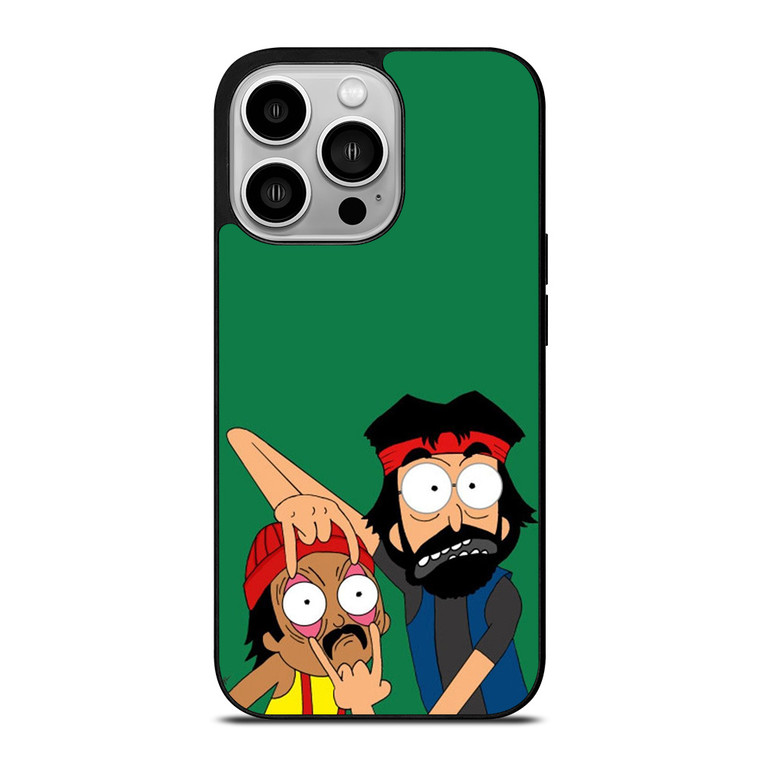 CHEECH AND CHONG CARTOON iPhone 14 Pro Case Cover