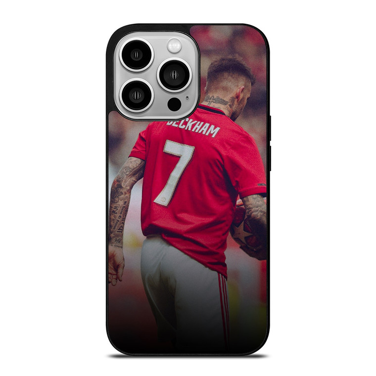 DAVID BECKHAM MANCHESTER UNITED iPhone 14 Pro Case Cover