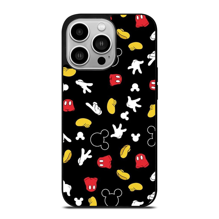 DISNEY MICKEY MOUSE PATTERN iPhone 14 Pro Case Cover