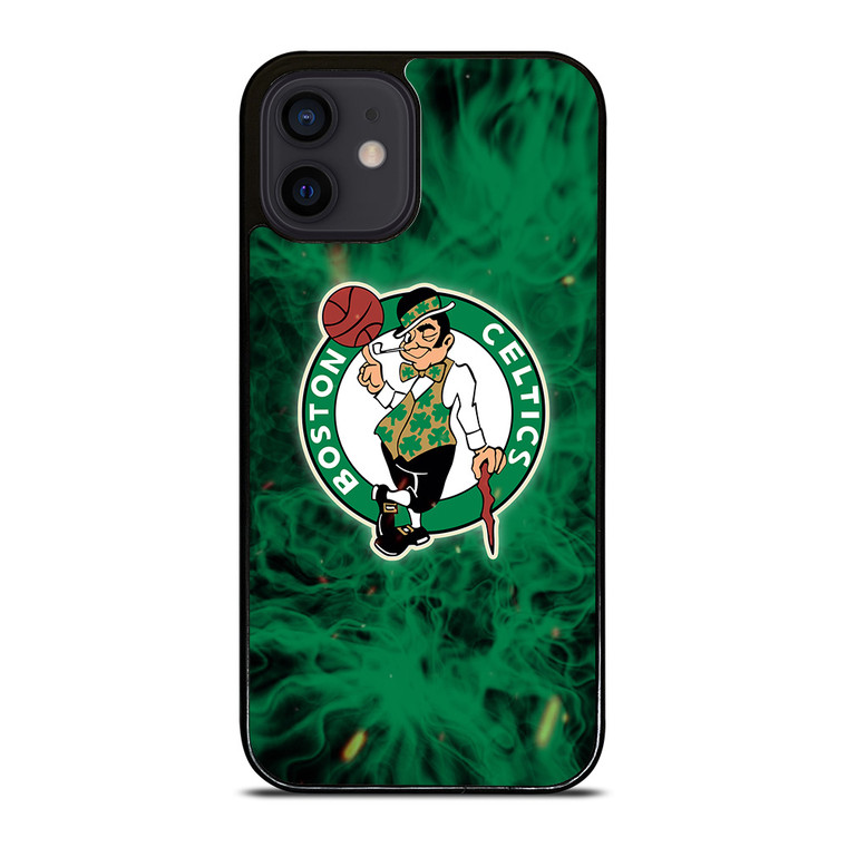 BOSTON CELTICS BASKETBALL NBA FIRE iPhone 12 Mini Case Cover