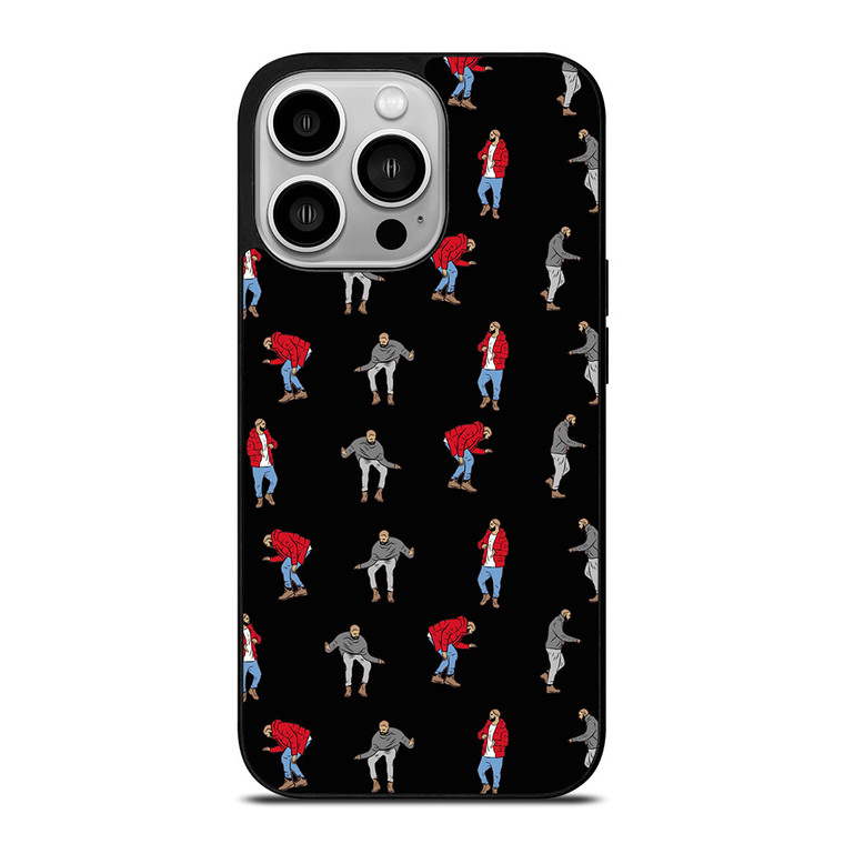 DRAKE HOTLINE BLING BLACK iPhone 14 Pro Case Cover