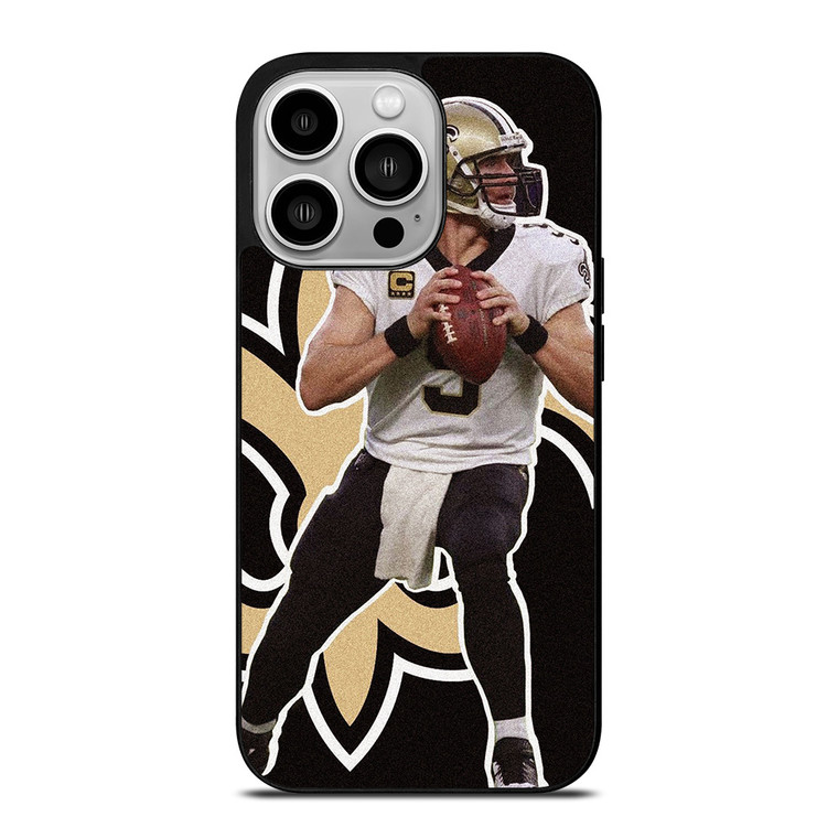 DREW BREES NEW ORLEANS SAINTS iPhone 14 Pro Case Cover DREW BREES NEW ORLEANS SAINTS iPhone 14 Pro Case Cover