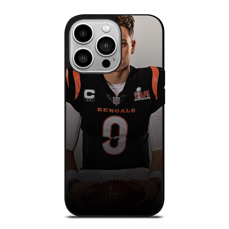 JOE BURROW CINCINNATI BENGALS NFL iPhone 14 Pro Case Cover