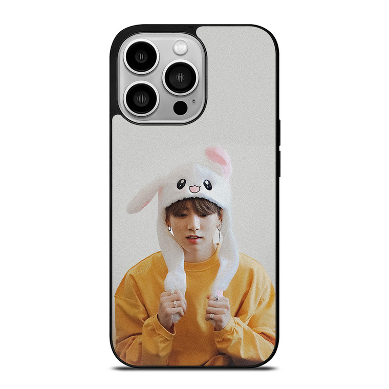 JUNGKOOK BTS BANGTAN BOYS BUNNY HAT iPhone 14 Pro Case Cover
