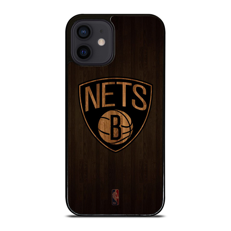 BROOKLYN NETS BASKETBALL COURT NBA iPhone 12 Mini Case Cover