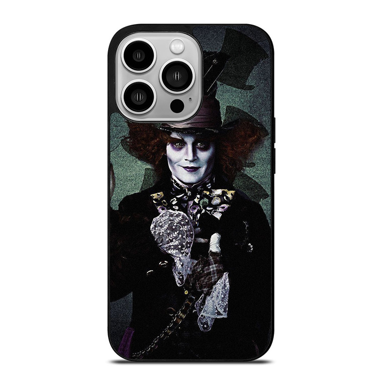 MAD HATTER ALICE IN WONDERLAND iPhone 14 Pro Case Cover