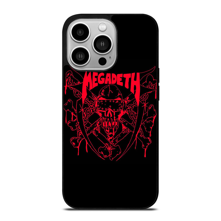 MEGADETH METAL BAND LOGO iPhone 14 Pro Case Cover MEGADETH METAL BAND LOGO iPhone 14 Pro Case Cover