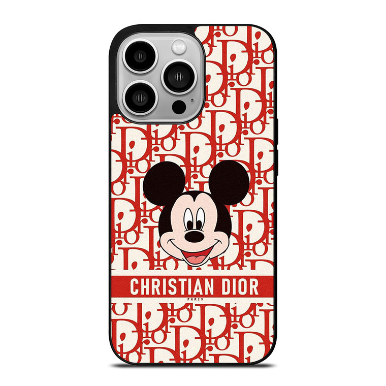 MICKEY MOUSE CHRISTIAN DIOR PARIS iPhone 14 Pro Case Cover
