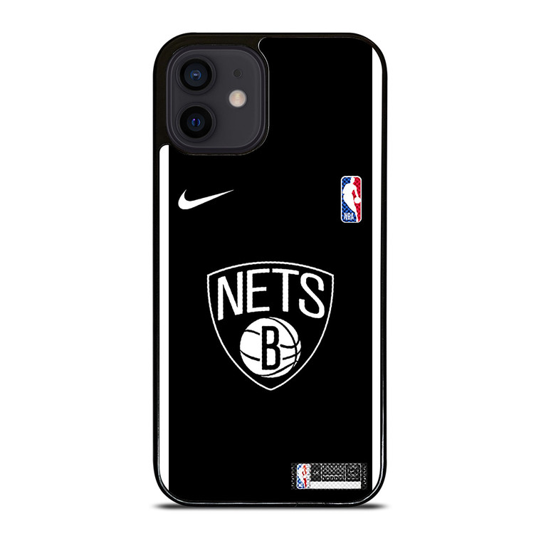 BROOKLYN NETS NIKE NBA BASKETBALL iPhone 12 Mini Case Cover
