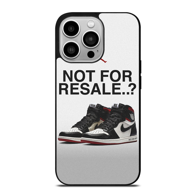 NIKE AIR JORDAN RETRO NOT FOR RESALE iPhone 14 Pro Case Cover