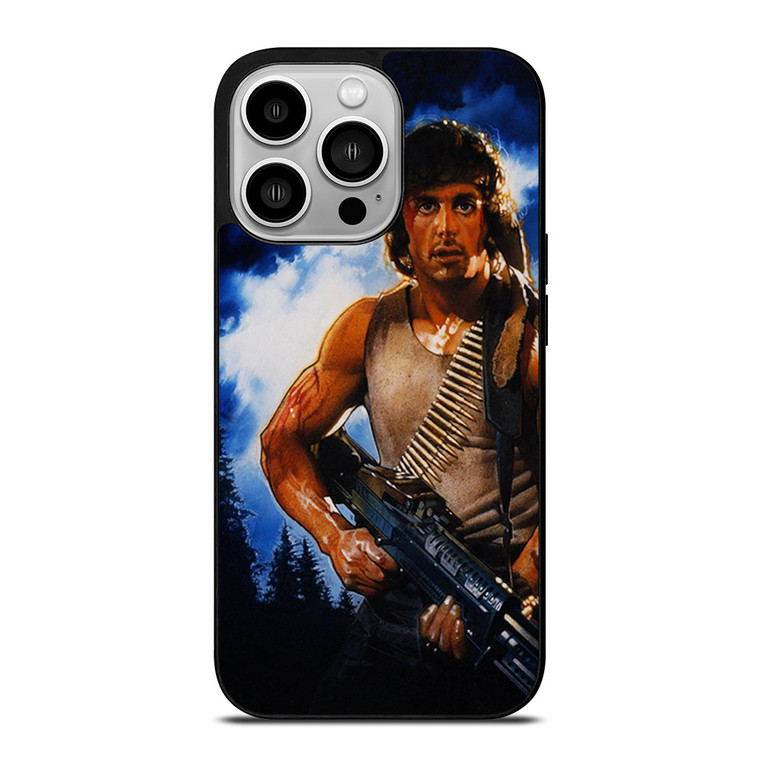 RAMBO FIRST BLOOD CLASSIC MOVIES iPhone 14 Pro Case Cover