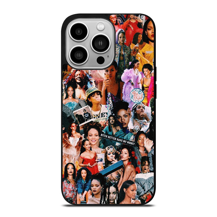 RIHANNA AESTHETIC COLLAGE iPhone 14 Pro Case Cover