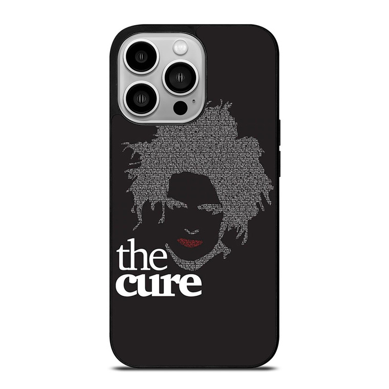 ROBERT SMITH THE CURE TYPOGRAPHY iPhone 14 Pro Case Cover ROBERT SMITH THE CURE TYPOGRAPHY iPhone 14 Pro Case Cover