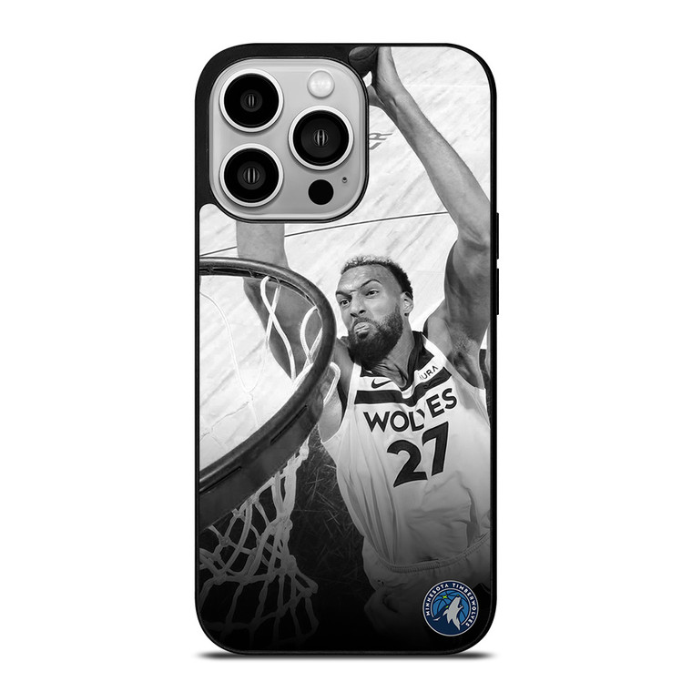 RUDY GOBERT MINNESOTA TIMBERWOLVES iPhone 14 Pro Case Cover