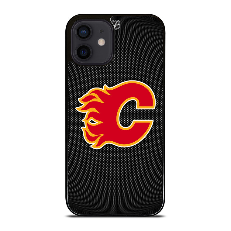 CALGARY FLAMES HOCKEY NHL LOGO iPhone 12 Mini Case Cover