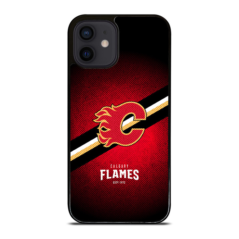 CALGARY FLAMES NHL HOCKEY iPhone 12 Mini Case Cover
