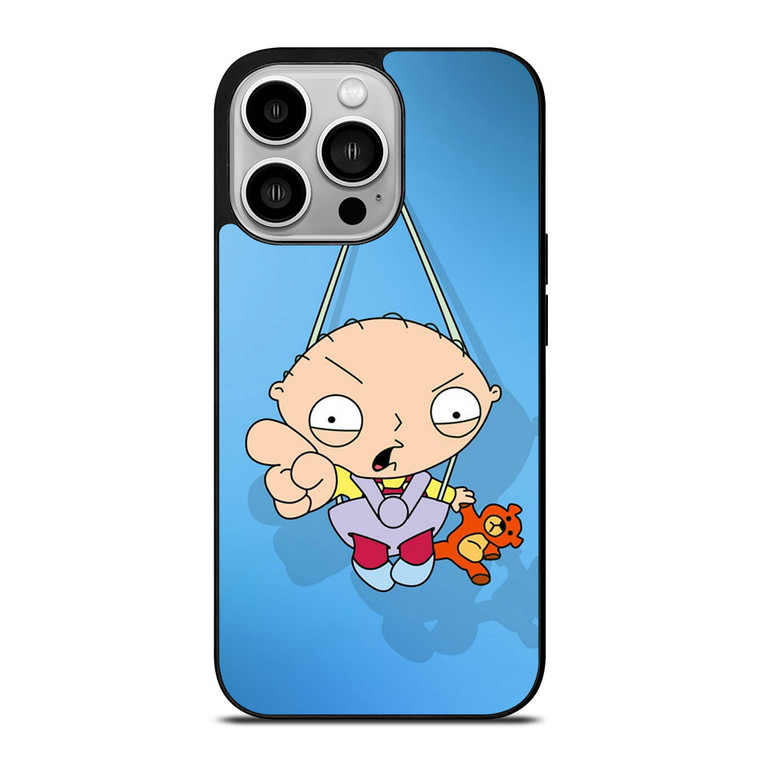 STEWIE GRIFFIN FAMILY GUY HANGING iPhone 14 Pro Case Cover