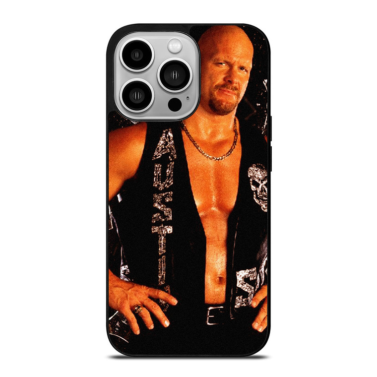 STONE COLD STEVE AUSTIN WRESTLING iPhone 14 Pro Case Cover