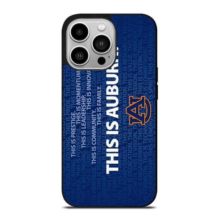 THIS IS AUBURN TIGERS FOOTBALL iPhone 14 Pro Case Cover