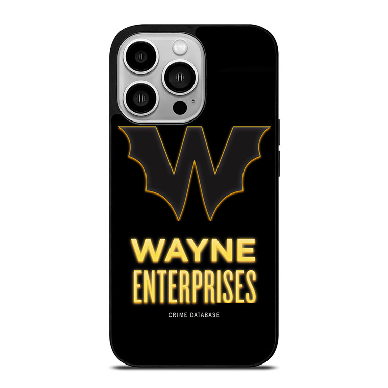 WAYNE ENTERPRISES BATMAN LOGO iPhone 14 Pro Case Cover