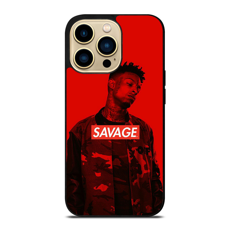 21 SAVAGE RAPPER iPhone 14 Pro Max Case Cover