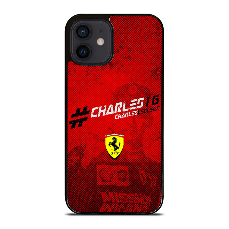 CHARLES LECLERC FERRARI FORMULA ONE F1 RACING 5 iPhone 12 Mini Case Cover