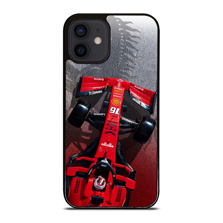 CHARLES LECLERC FERRARI FORMULA ONE F1 RACING iPhone 12 Mini Case Cover