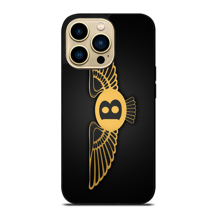 BENTLEY CAR GOLD LOGO iPhone 14 Pro Max Case Cover